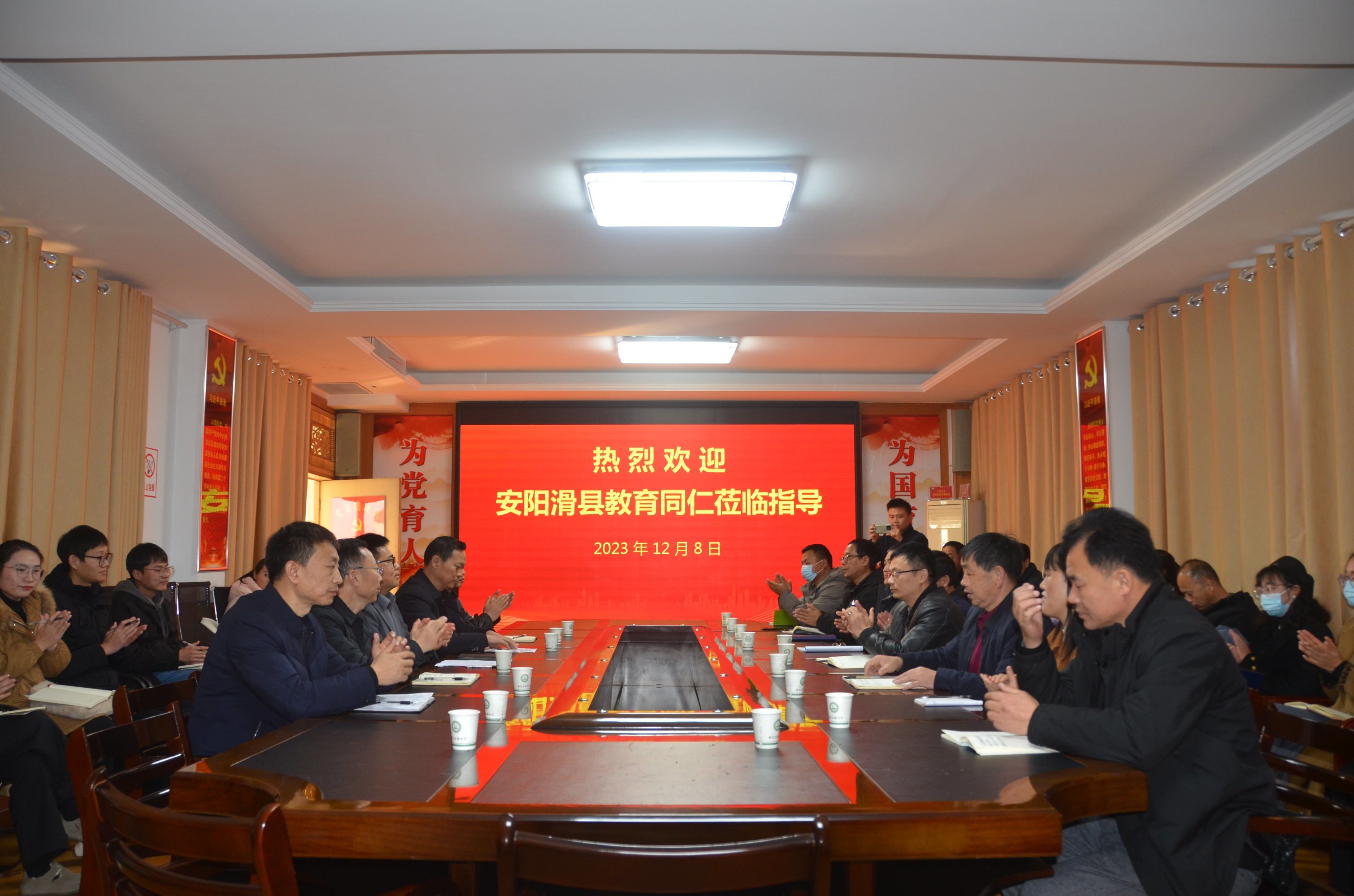【见贤思齐 借鉴提升】滑县豫北高级中学组织教师赴睢县高级中学学习